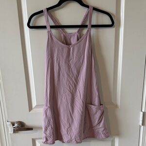 Lavender Tank Top with Pockets